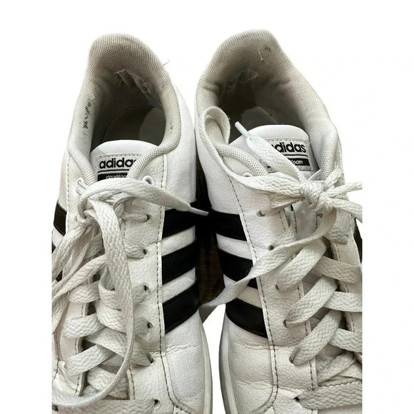 Adidas HWI28Y001 Men's White & Black Grand Court Baseline Sneaker Size US 11 - Picture 3 of 6